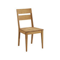 ESSZIMMERSTUHL 2er-Set Delfi 8 Wildeiche Massiv geölt - Naturfarben, Holz (46/90/54cm) - 58aufmkessel