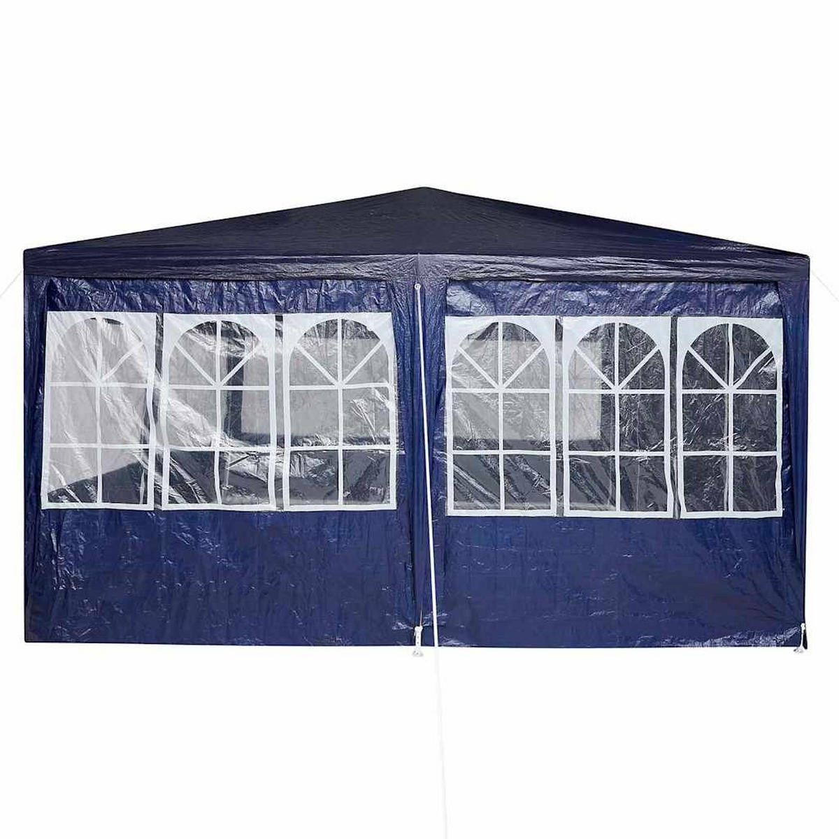 PARTY-ZELT Blau 800/400/266 Cm Polyethylen - Blau, Kunststoff (400/266/800cm) - vidaXL