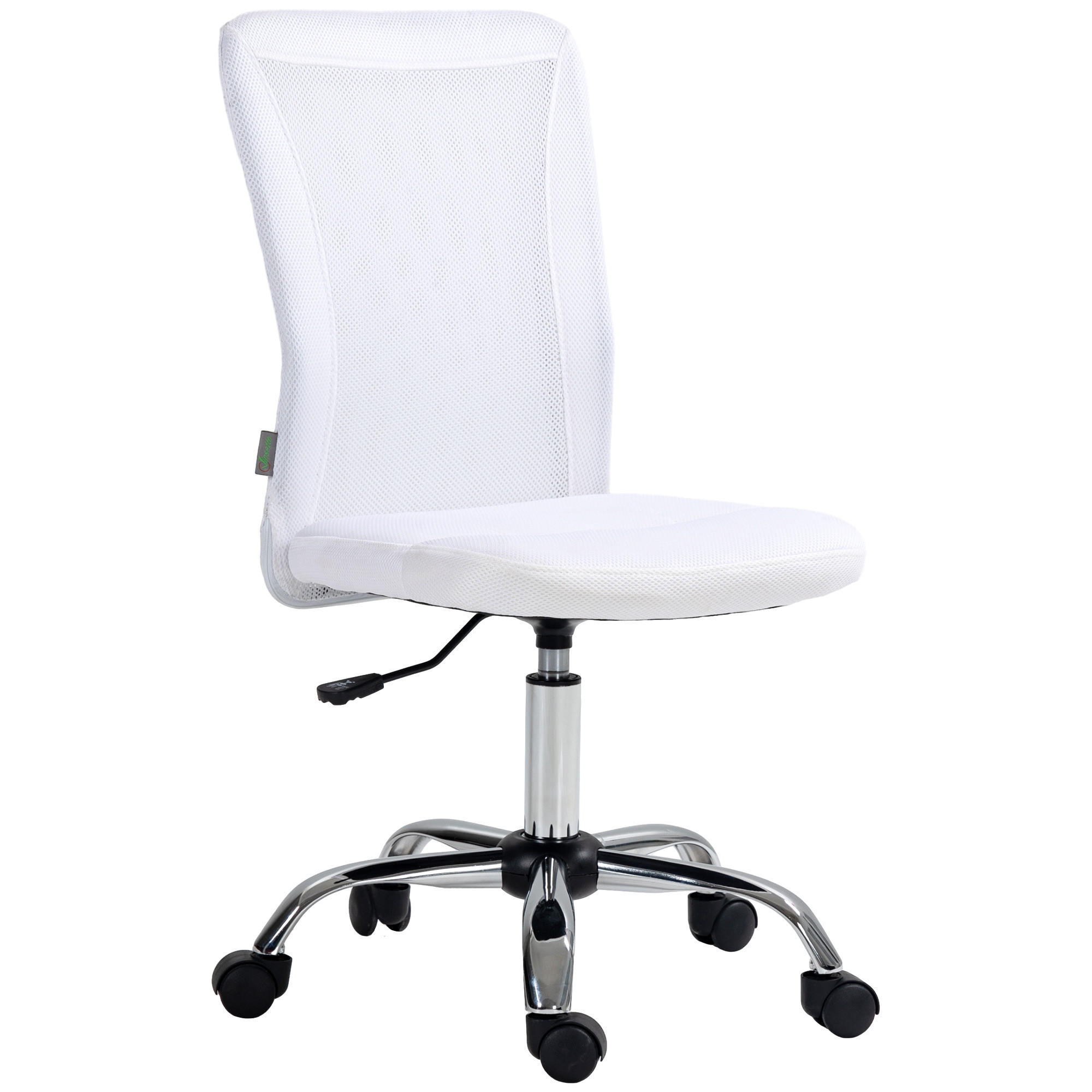 DREHSTUHL DE-11699 Mesh höhenverstellbar Weiß - Weiß, Textil (58/100/43cm) - ComfortXL