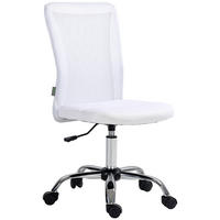 DREHSTUHL DE-11699 Mesh höhenverstellbar Weiß - Weiß, Textil (58/100/43cm) - ComfortXL