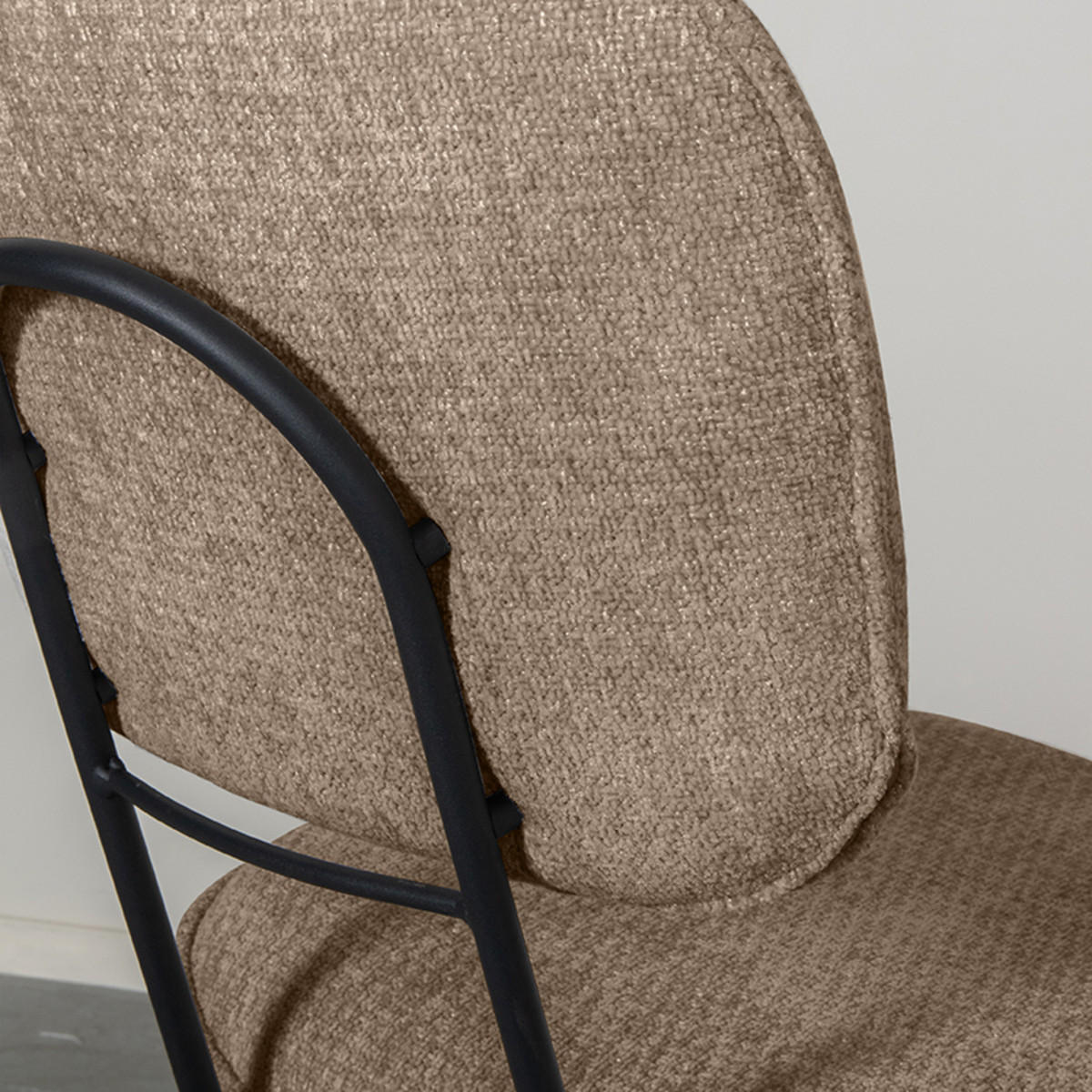 ESSZIMMERSTUHL Liva Beige 60/49/87 cm 2er-Set - Beige, Textil (49/87/60cm) - LABEL51