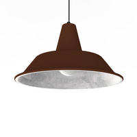 HÄNGELEUCHTE Duna - Braun, Metall (45/45/25cm) - Lumicom