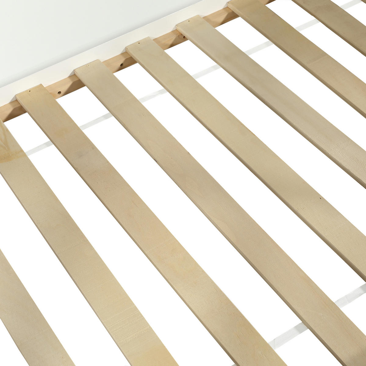 ETAGENBETT Mit Tür und Tafel Weiß 90x200 cm - Weiß, Holz (90/200cm) - ComfortXL