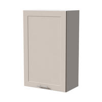 HÄNGESCHRANK Oslo W4/60/1 Weiß / Kaschmir Matt 60 / 32,5 / 96cm - Kaschmir/Weiß, Holz/Holzwerkstoff (60/96/32.5cm) - Feldmann-Wohnen