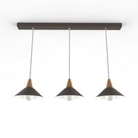 HÄNGELEUCHTE - Graubraun, Metall (25/100/16cm) - Lumicom