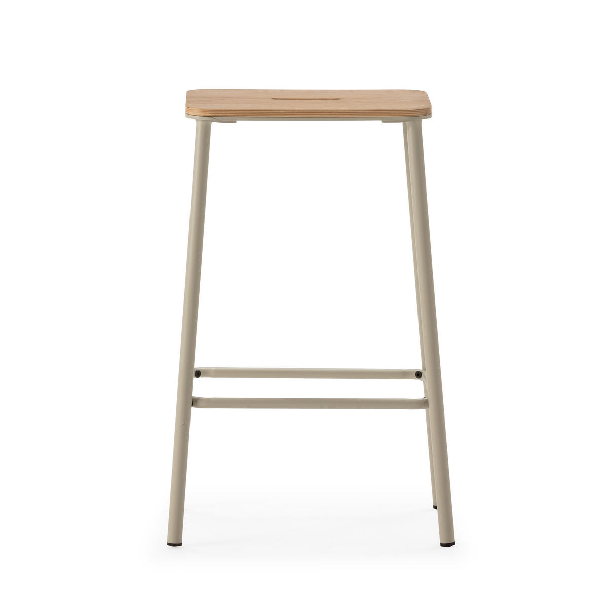 BARHOCKER Abba Beige 30/42/65 cm 2er-Set - Beige, Holz (42/65/30cm) - Drawer