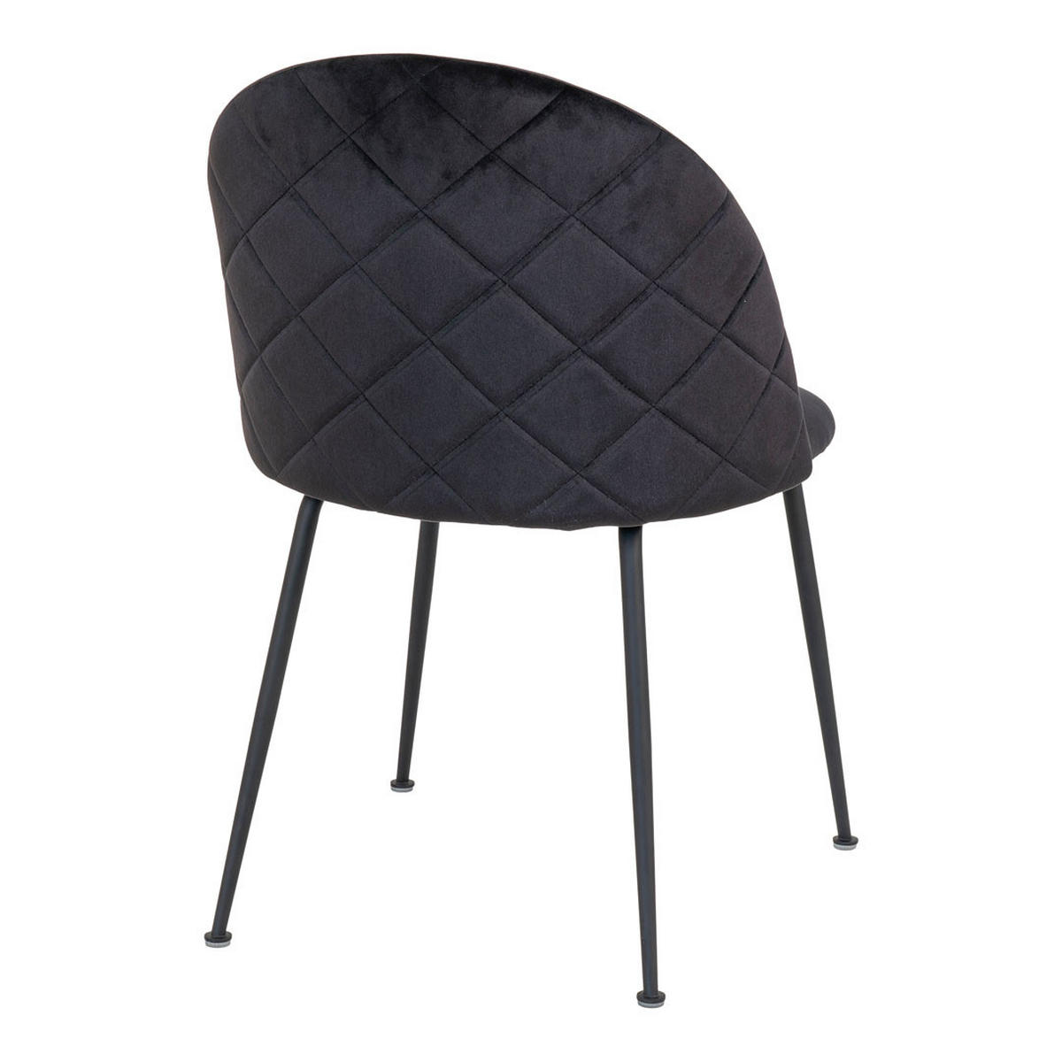 2ER Set ESSZIMMERSTUHL Schwarz - Schwarz, Textil (52/78/51cm) - ebuy24
