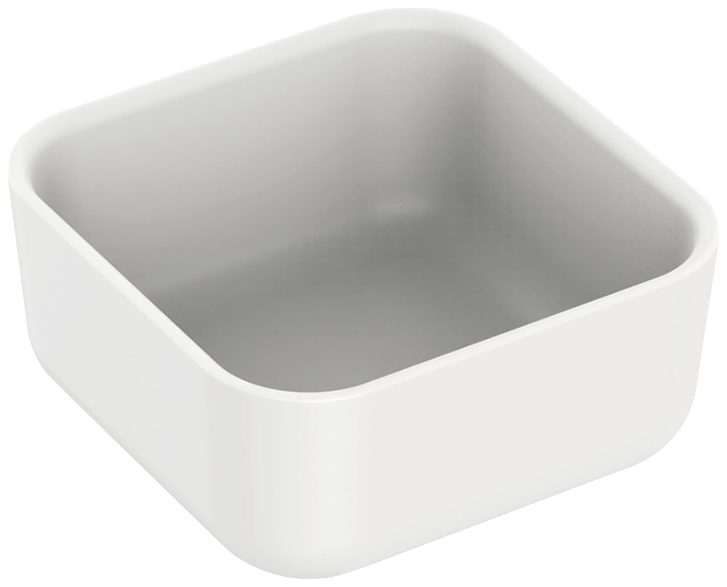BESTECKEINSATZ Lis Grau - Weiß, Kunststoff (7.6/7.6/3.4cm) - Mömax