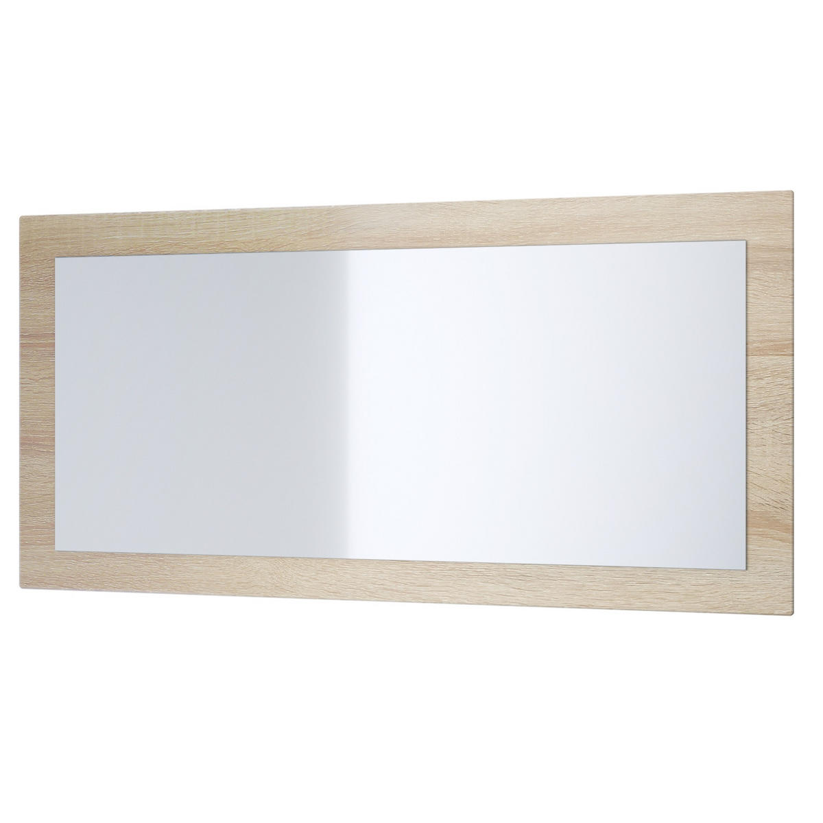 SPIEGEL Lima Eiche sägerau - Eiche San Remo, Holzwerkstoff (89/45/2cm) - Vladon