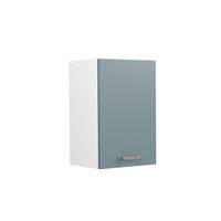 HÄNGESCHRANK R-Line Blau-Grau 40 cm - Blaugrau/Weiß, Holzwerkstoff (40/60/31cm) - Vicco