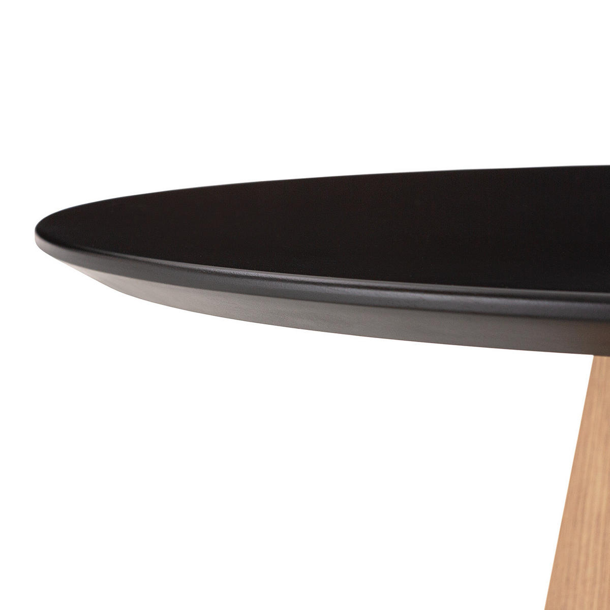 BEISTELLTISCH - Eichefarben/Schwarz, Holzwerkstoff (60/60/45cm) - home24