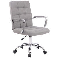 BÜROSTUHL Deal V1, Stoff Grau - Grau, Textil/Metall (56/104/62cm) - TPFLiving