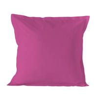 KISSENBEZUG basic 80x80 cm fuchsie - Magenta, Textil (80/80cm) - Happy Friday
