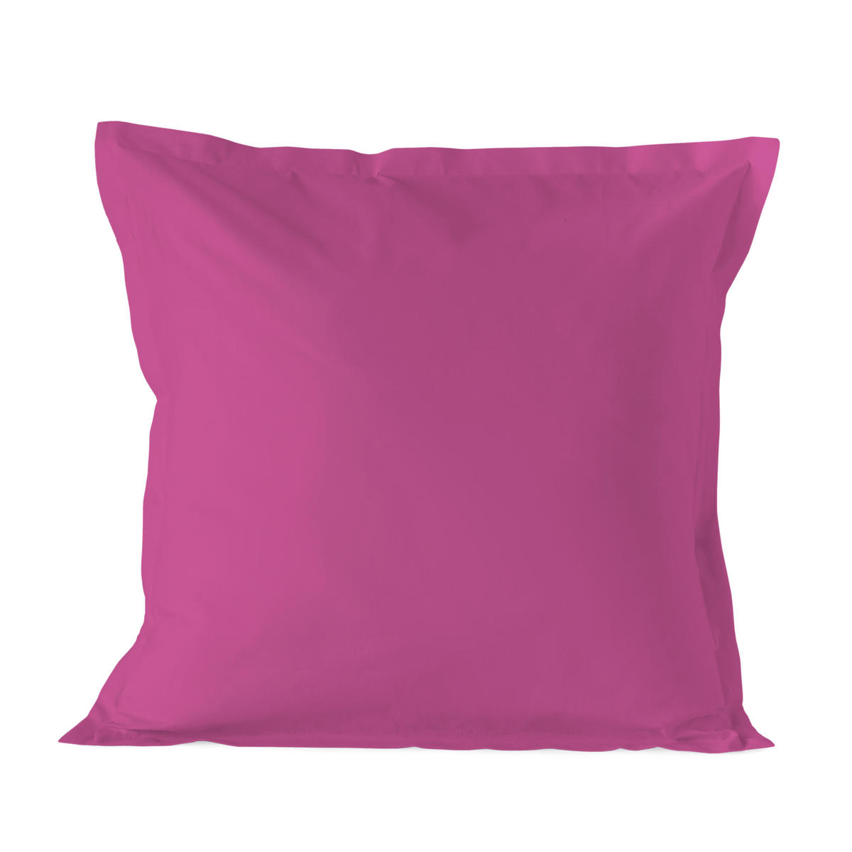 KISSENBEZUG basic 80x80 cm fuchsie - Magenta, Textil (80/80cm) - Happy Friday