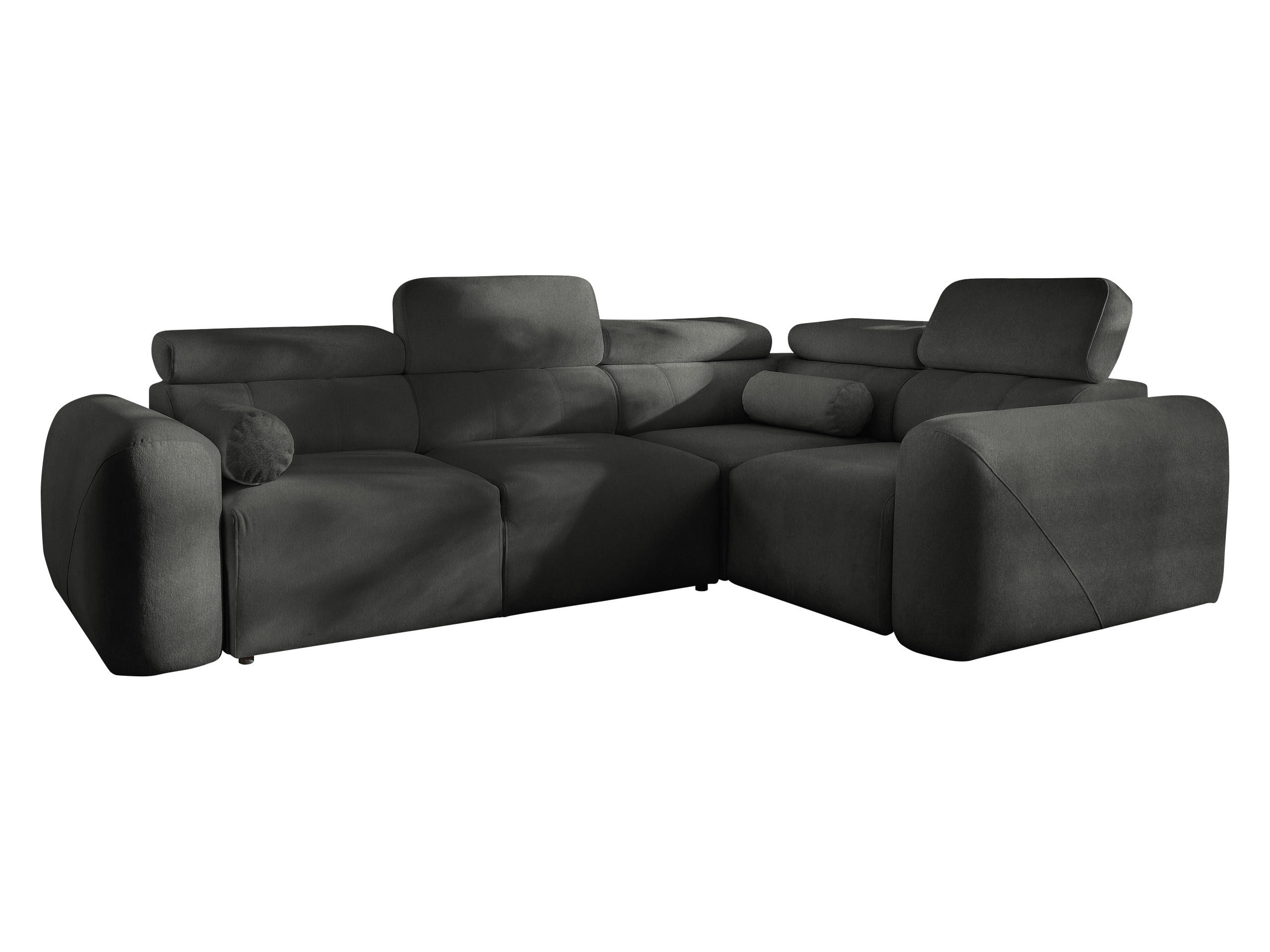 Mirjan24 Eckschlafsofa Anthrazit 273x204 cm