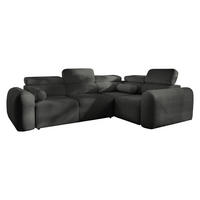 ECKSCHLAFSOFA Volare II, Seite: Rechts - Anthrazit, Holz/Textil (273/204cm) - MIRJAN24
