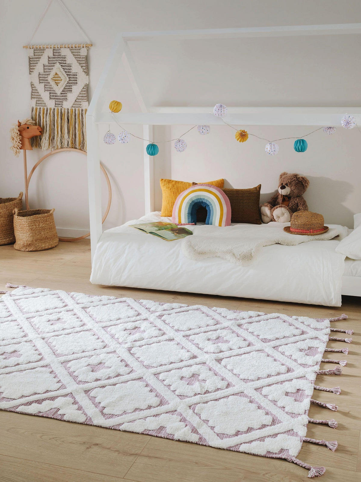 KINDERTEPPICH waschbar Matheo Lila 160x230 cm - Lila, Textil (160/230cm) - Lytte