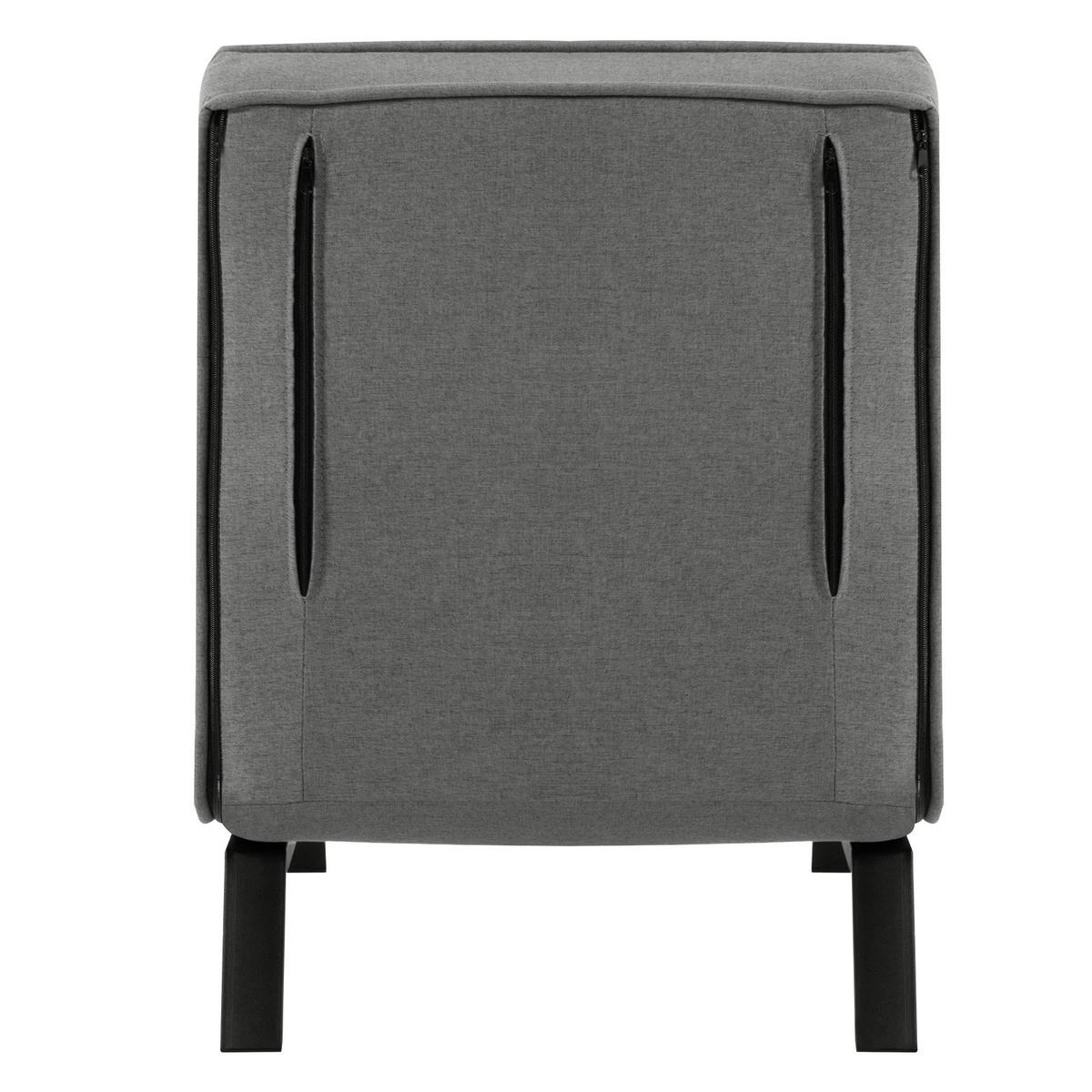 SCHLAFSOFA 3-in-1 Klappsofa Braun, 1 Stück, mit Kissen - Braun, Textil (65/75/78cm) - Kaket