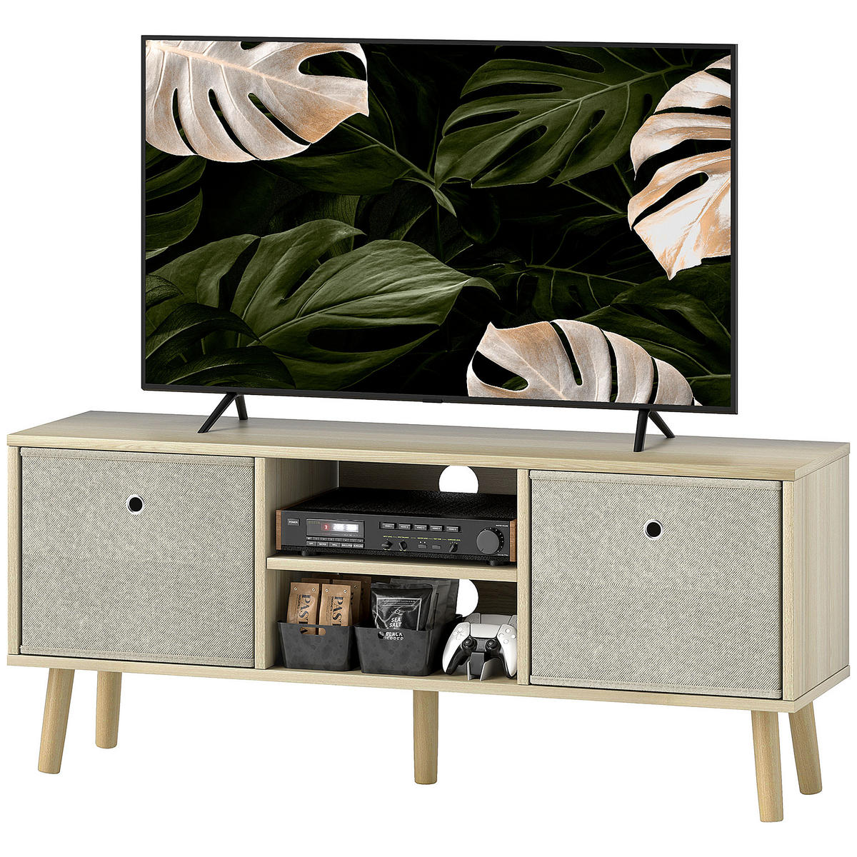 TV-MÖBEL Multicolor 1 Stück - Multicolor, Holzwerkstoff (110/46.5/29cm) - GiPP