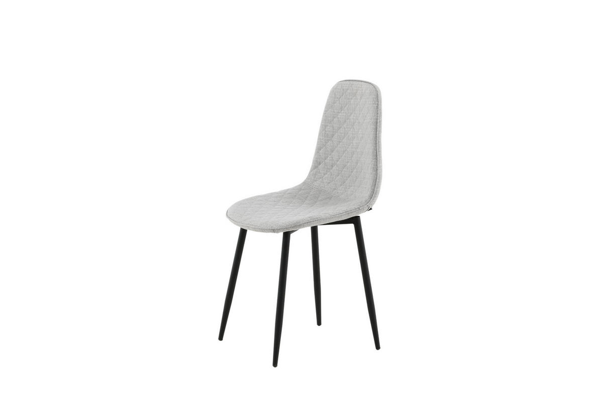 STUHL 2er-Set grau - Grau, Holzwerkstoff (44/86/52cm) - ebuy24