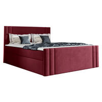 BOXBETT Carmen - Rot, Holz (120/200cm) - MIRJAN24