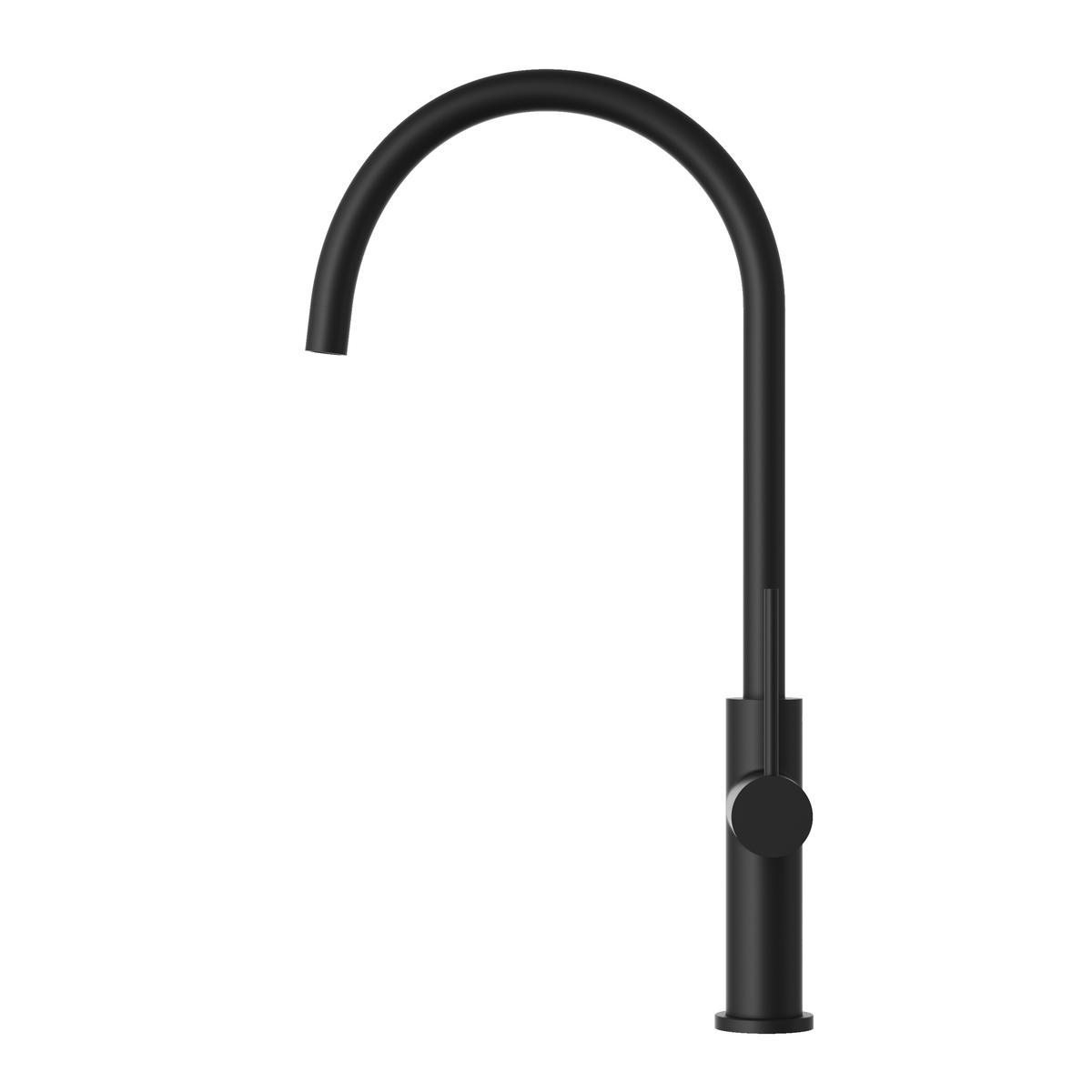 KÜCHENARMATUR Prestige SLIM Schwarz - Schwarz, Metall (23/42/23cm) - Granitan