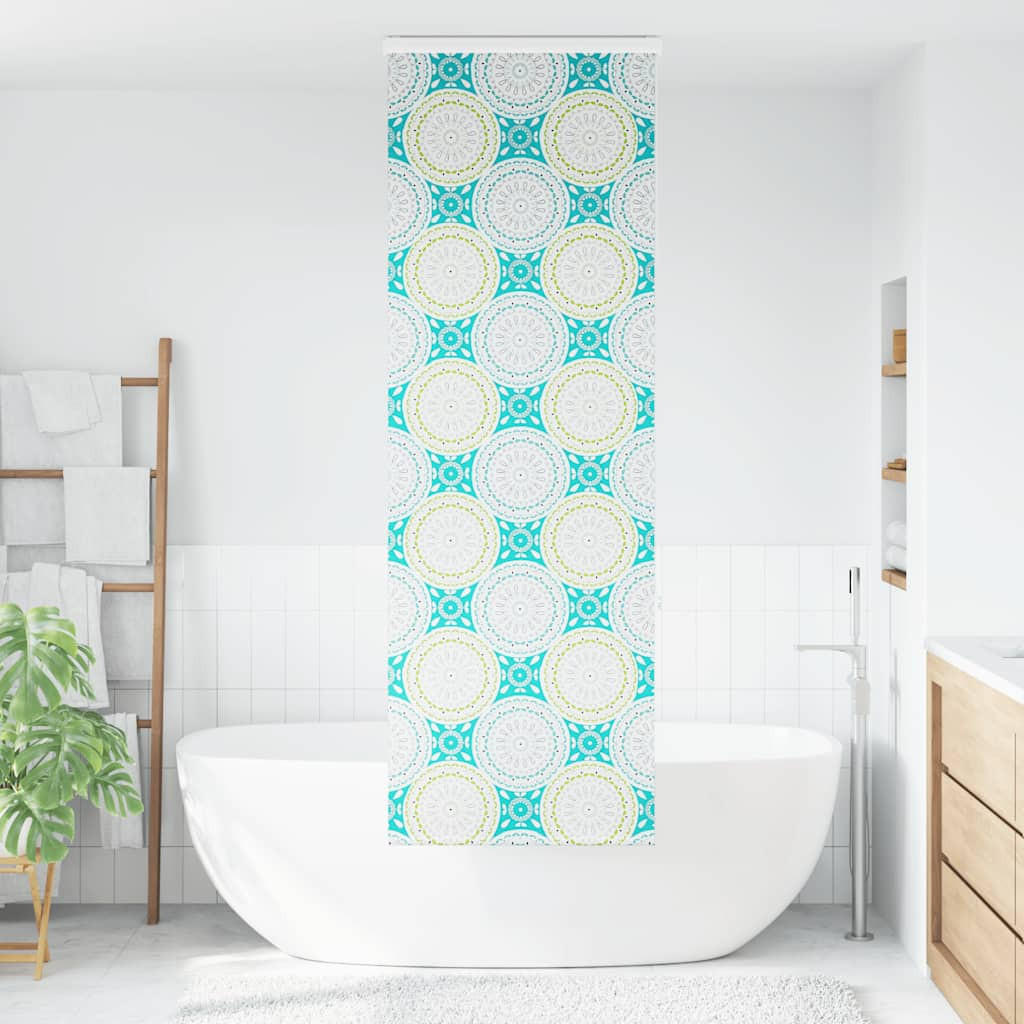 Mcboson Duschvorhang Weiß 70x240 cm