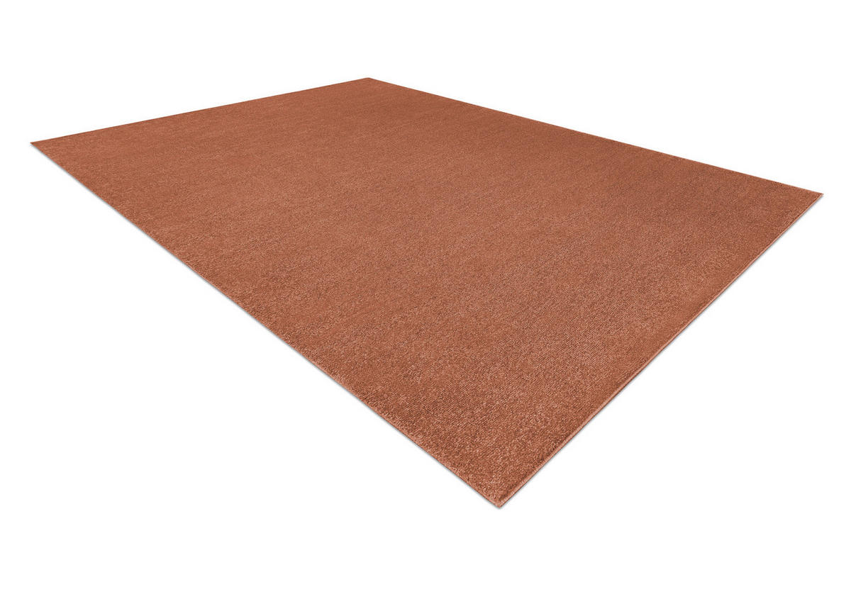 TEPPICH Softy 80/150 cm - Terracotta, Textil (80/150cm) - rugsX
