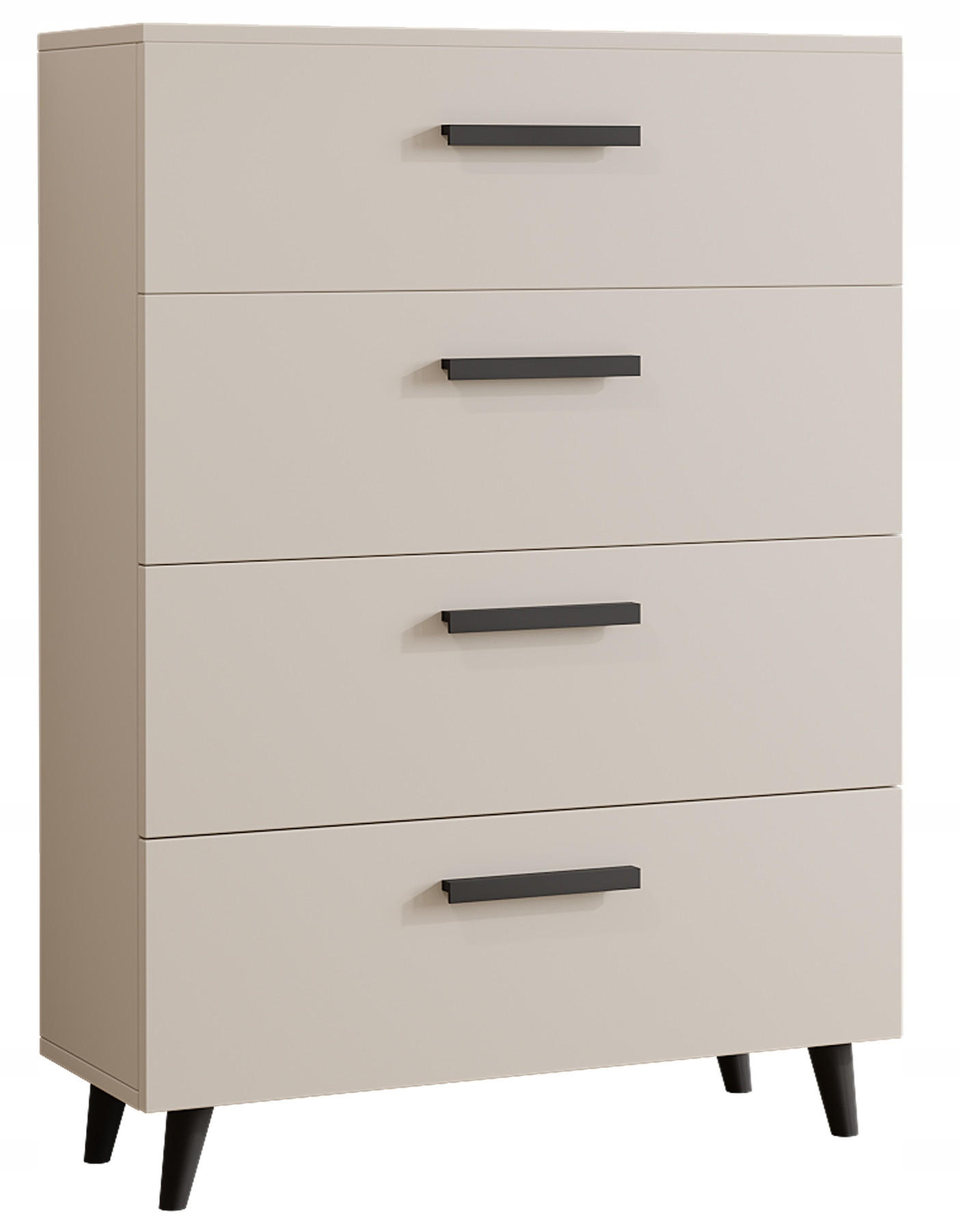 KOMMODE Oslo Kaschmir 80/40/112 cm - Kaschmir, Holzwerkstoff (80/112/40cm) - Matkam Möbel