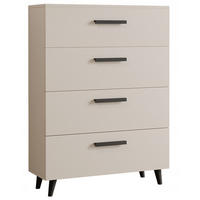 KOMMODE Oslo Kaschmir 80/40/112 cm - Kaschmir, Holzwerkstoff (80/112/40cm) - Matkam Möbel