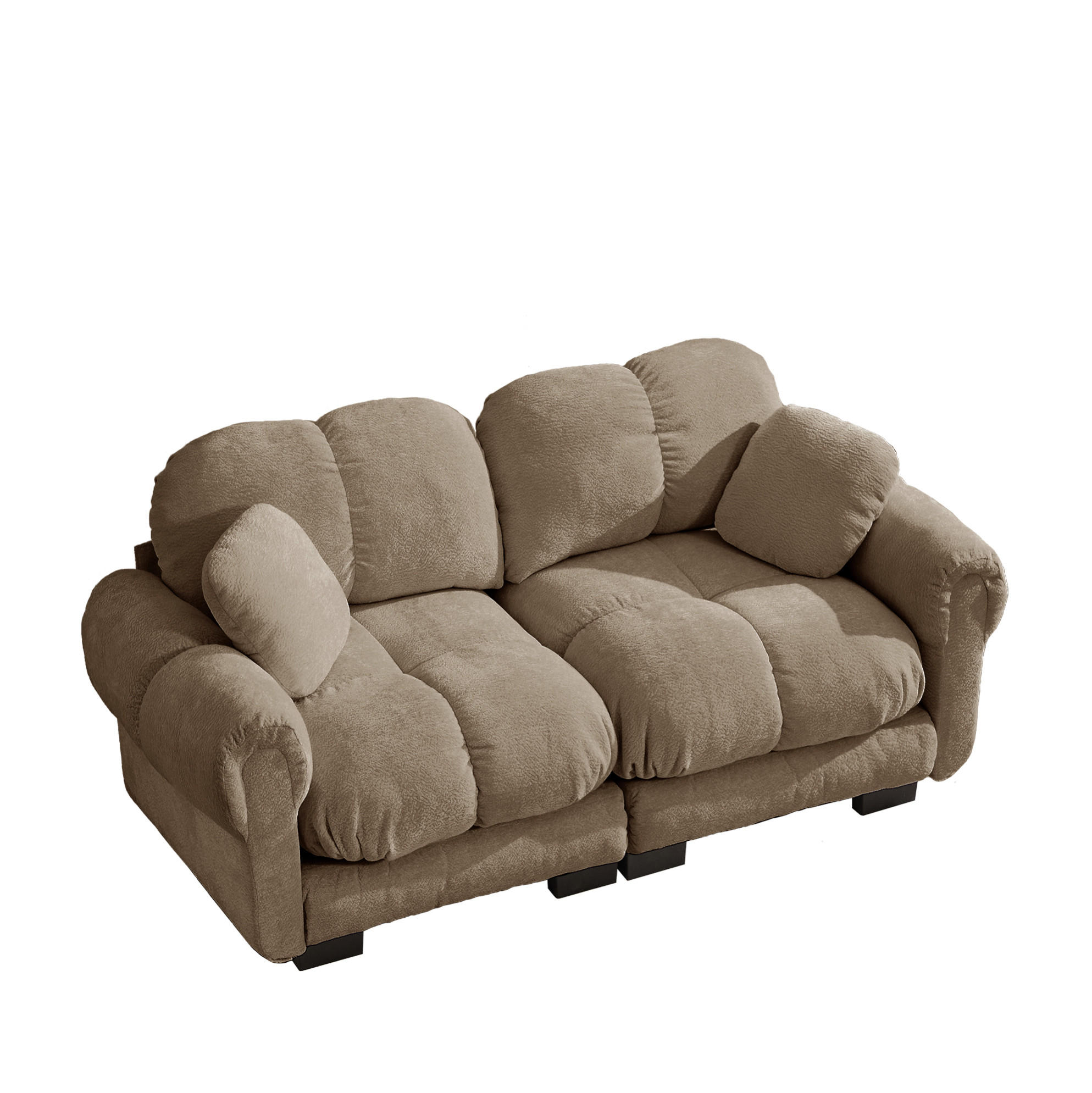 Meubliv Sofa Braun 86x90x190 cm