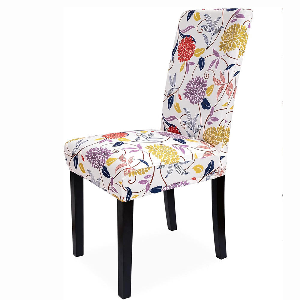 STUHLHUSSE Groß Stretch Waschbar(4-tlg. Set) - Multicolor, Textil (16/18cm) - Kaket