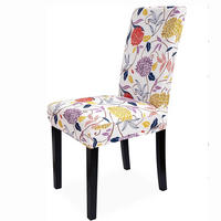 STUHLHUSSE Groß Stretch Waschbar(4-tlg. Set) - Multicolor, Textil (16/18cm) - Kaket