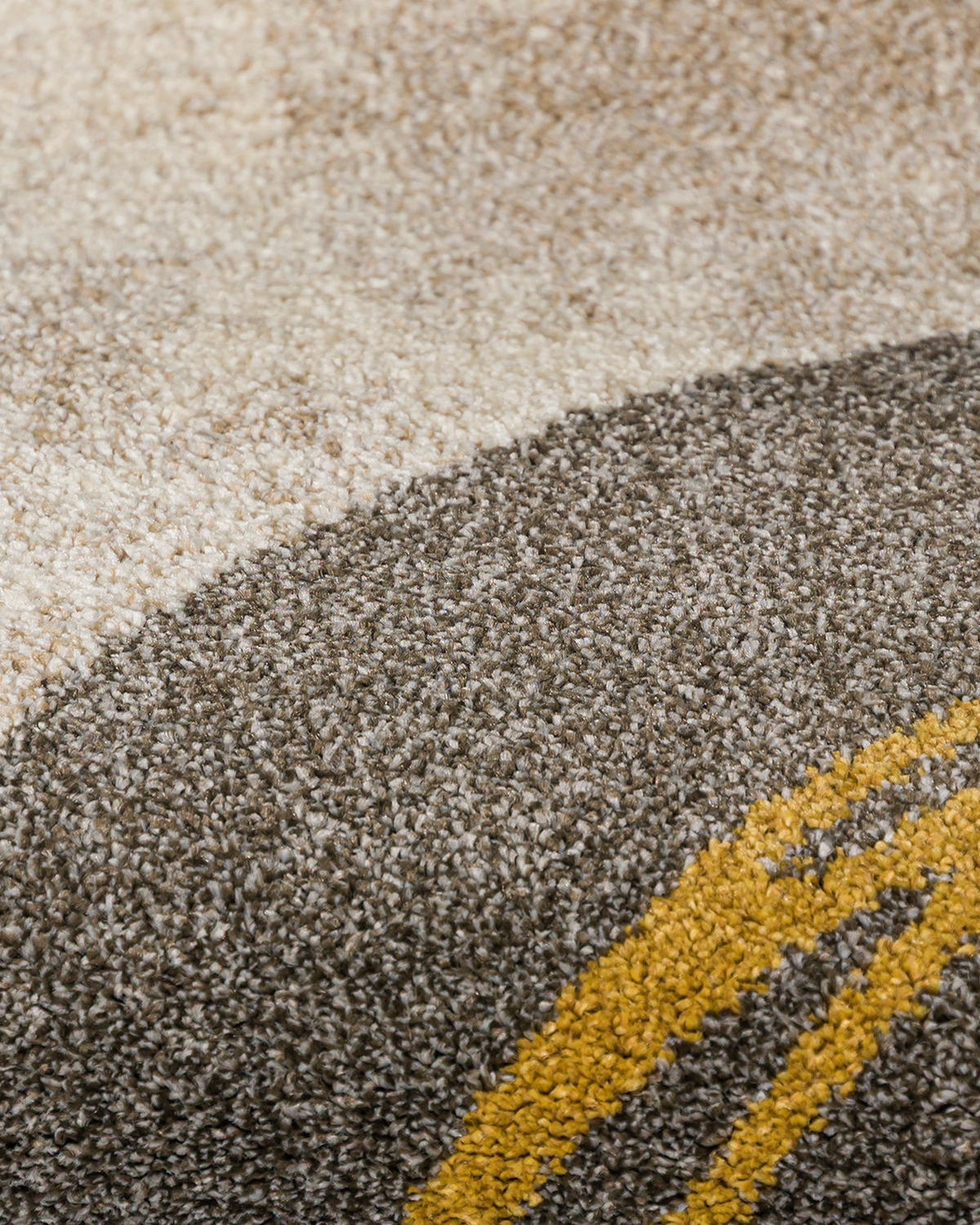 TEPPICH Beige Geometrisch In-Outdoor Pflanzlich Kurzflor Rechteckig 160 x 230 cm - Hellbraun/Blaugrau, Textil (160/230cm) - Mazovia