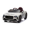 KINDER ELEKTROAUTO Bentley Bacalar weiß - Weiß, Kunststoff (108/65/45cm) - TPFLiving