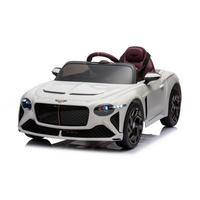 KINDER ELEKTROAUTO Bentley Bacalar weiß - Weiß, Kunststoff (108/65/45cm) - TPFLiving
