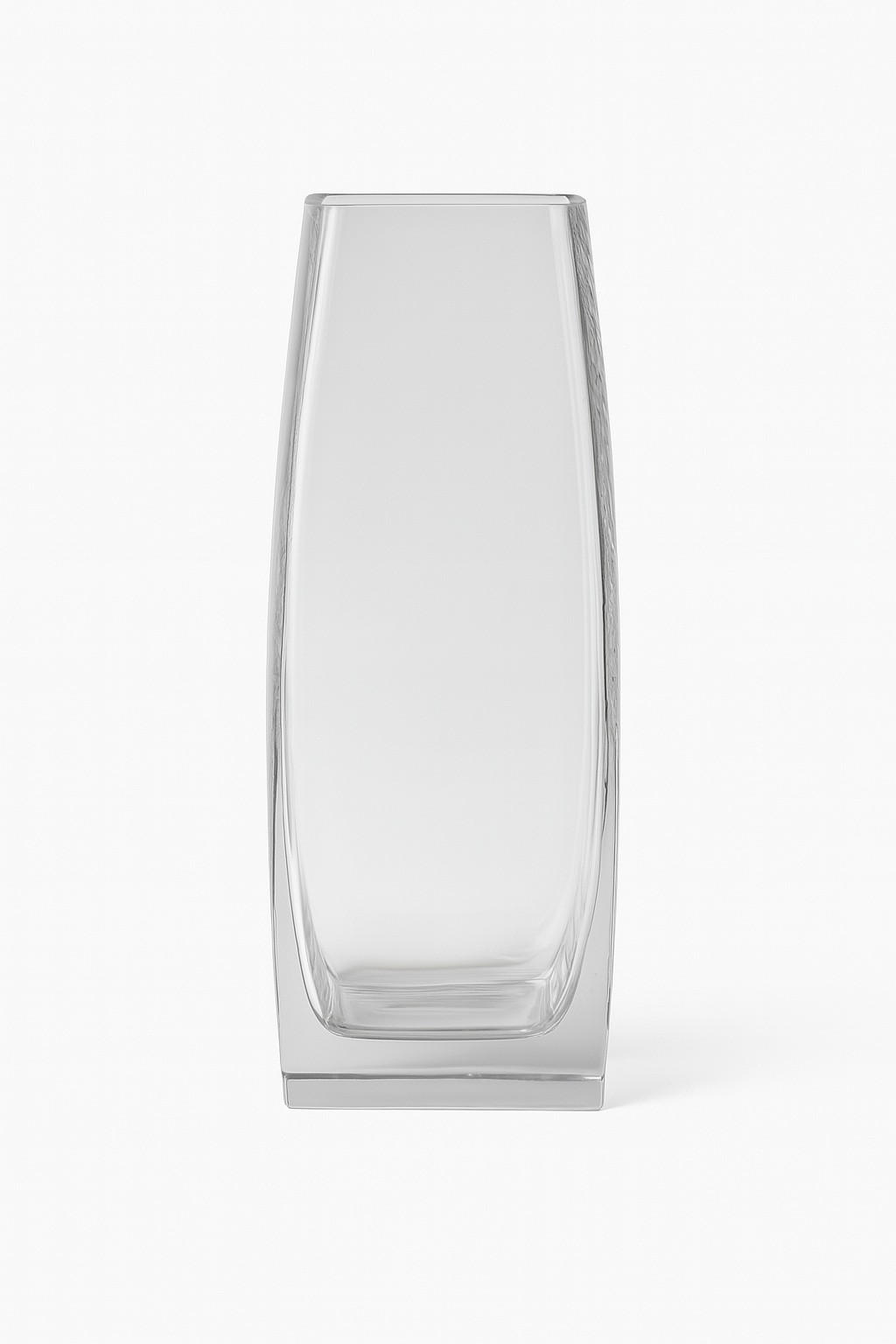 VASE Serenite Transparent 15/10x7xh35 cm Glas - Transparent, Glas (35cm) - Mondex