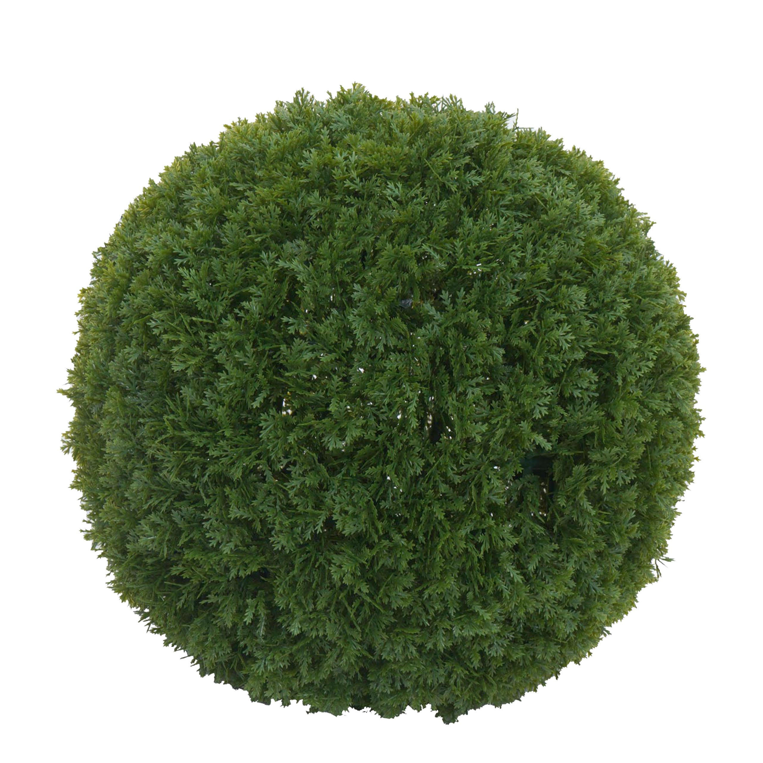 KÜNSTLICHER BUSCH Grün - Grün, Kunststoff (32cm) - MCW