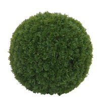 KÜNSTLICHER BUSCH Grün - Grün, Kunststoff (32cm) - MCW