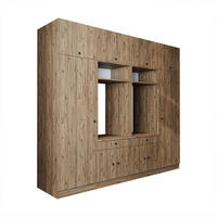 WASCHMASCHINENSCHRANK Serie 1 254cm Breit, 230cm Hoch - Eichefarben, Holzwerkstoff (254/230/67cm)