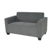 2-SITZER SOFA COUCH LOUNGESOFA Grau - Grau, Textil (136/76/72cm) - MCW