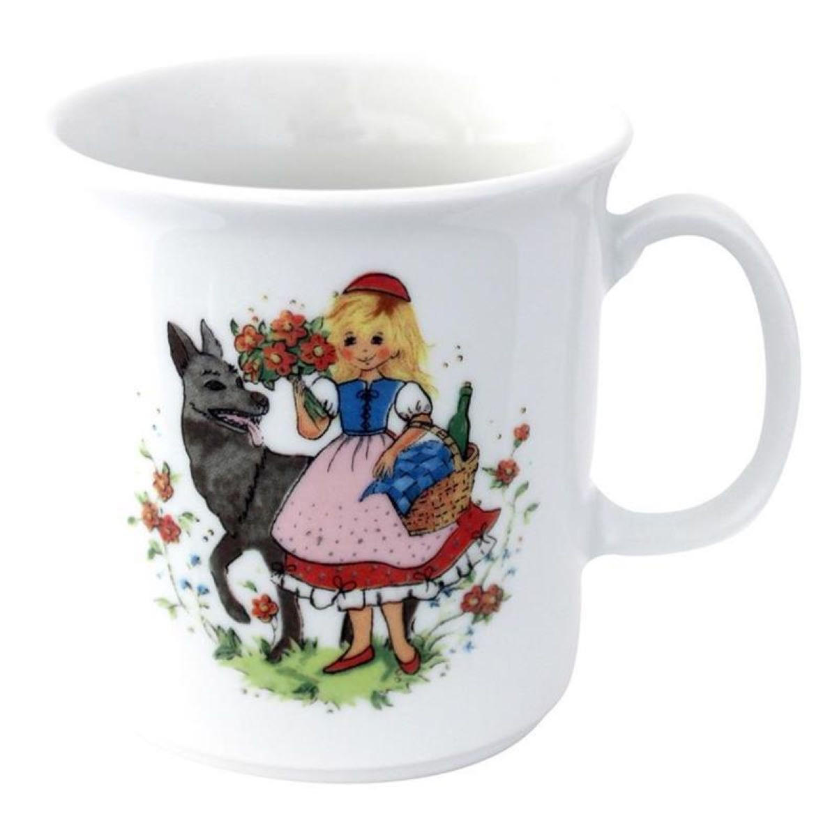 BECHER mit Henkel 0,21 l Rotkäppchen - Multicolor, Keramik (7.5/7.5/9.5cm) - Eschenbach