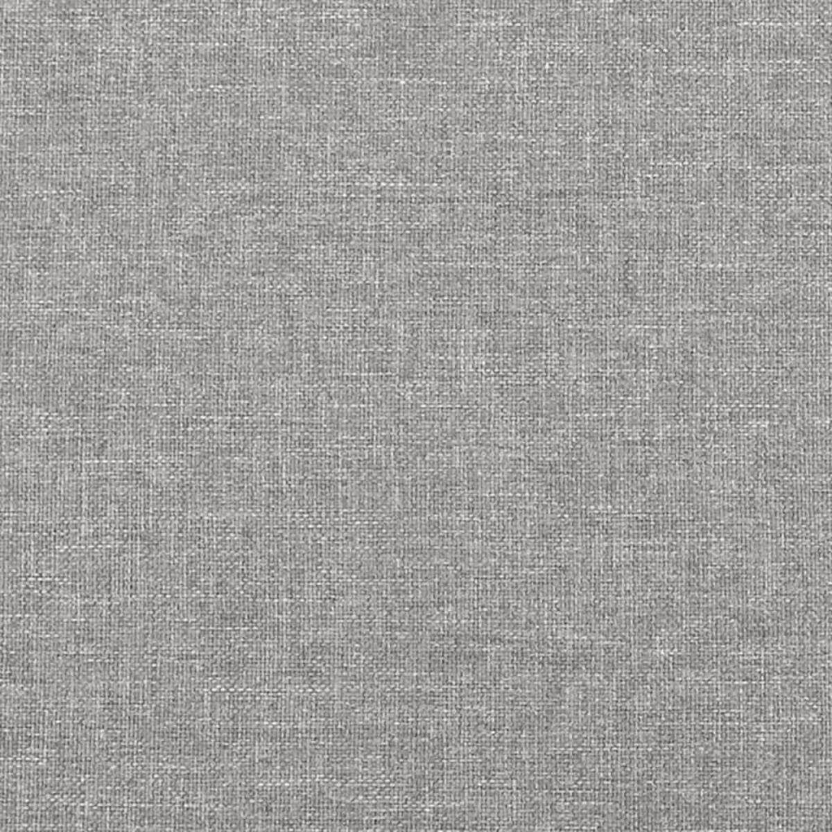 POLSTERBETT Quinlan 120/203 cm - Hellgrau, Holzwerkstoff (120/200cm) - Nettlife