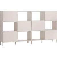 HIGHBOARD-SET INTO - Beige, Holzwerkstoff (242/135/43.5cm) - Vox Möbel