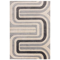 TEPPICH Moderner für Wohn- und Schlafzimmer LINY Grau 120 x 170 cm - Grau, Textil (120/170cm) - Novatrend