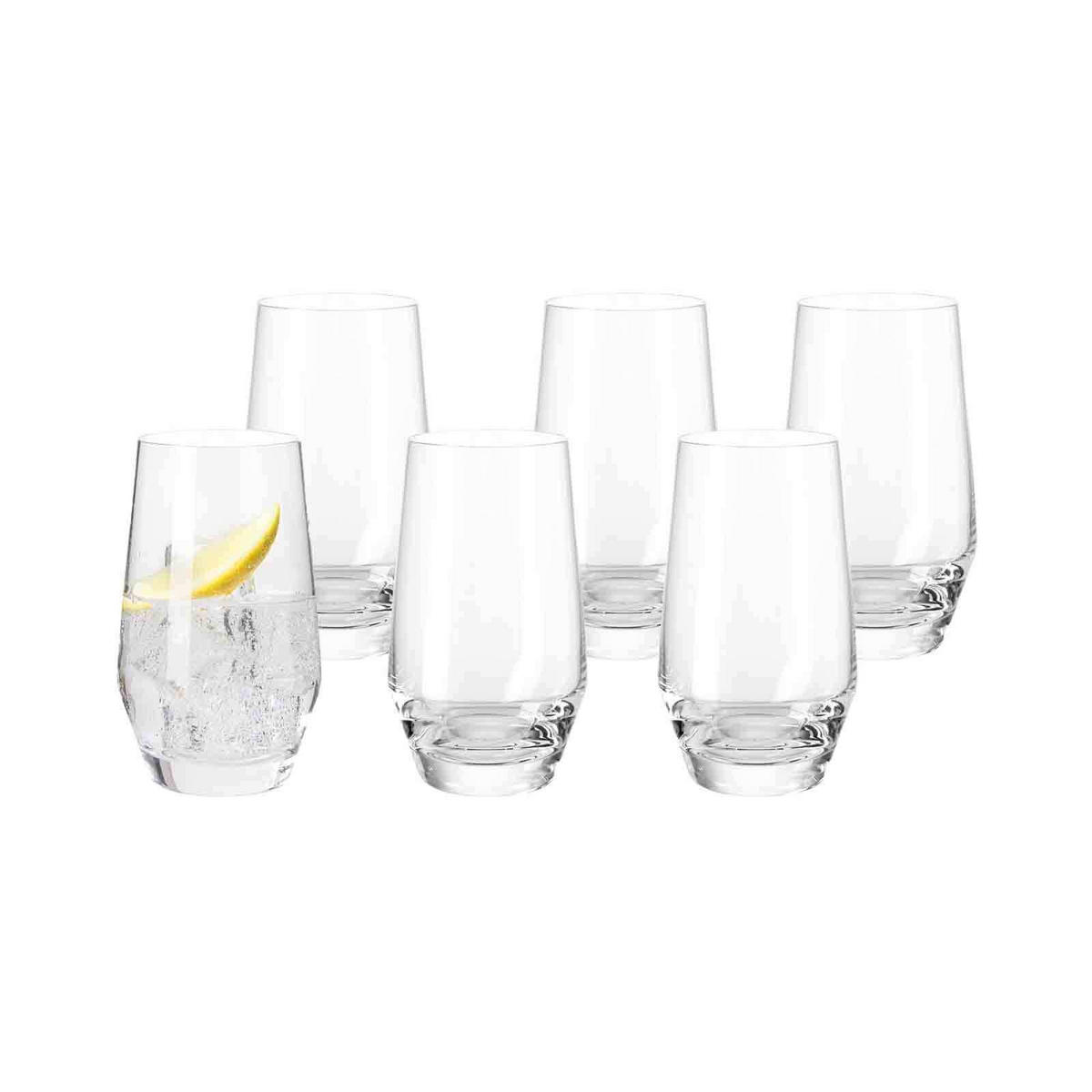GLÄSERSET BIER, SEKT, WEIN Puccini transparent 30er Set - Transparent, Glas - Leonardo Living