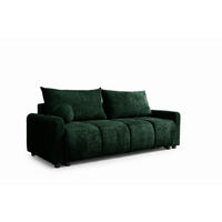 SCHLAFSOFA Giana - Grün, Holzwerkstoff/Textil (230/100/100cm) - Fun Möbel
