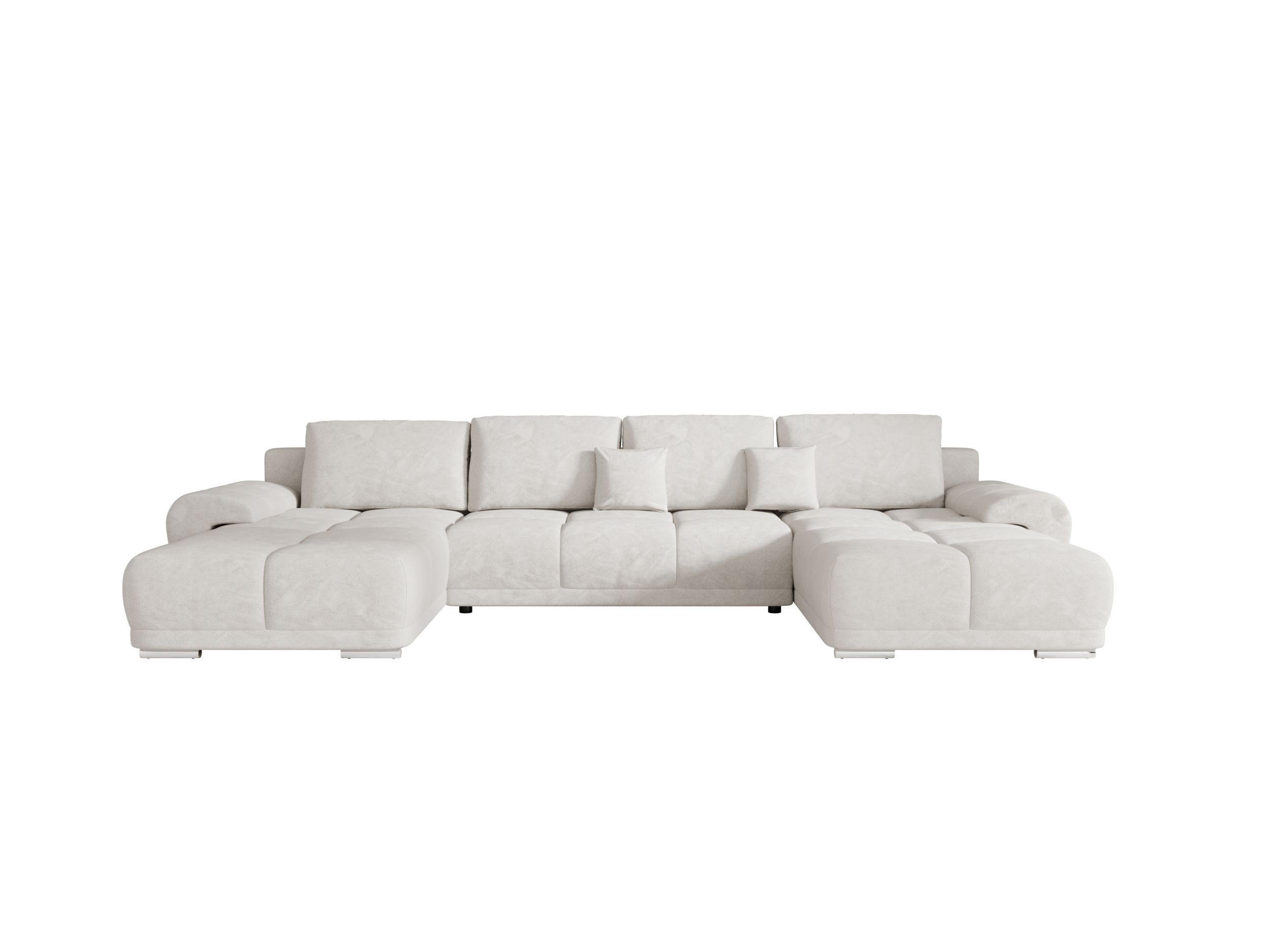 ECKSOFA BEGA U Links TENDER WAY 01 mit Schlaffunktion - Beige, Textil (372/87/185cm) - Bedante