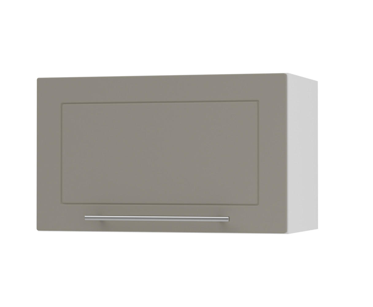 Feldmann-Wohnen Klapphängeschrank Beige, Weiß 60x36x32.5 cm