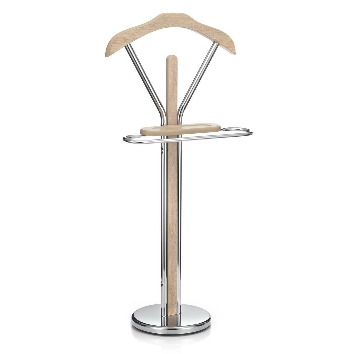 HERRENDIENER GREGOR - Sonoma Eiche, Metall (50/108/27cm) - IDIMEX